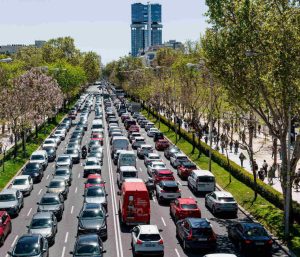 apagon masivo atascos