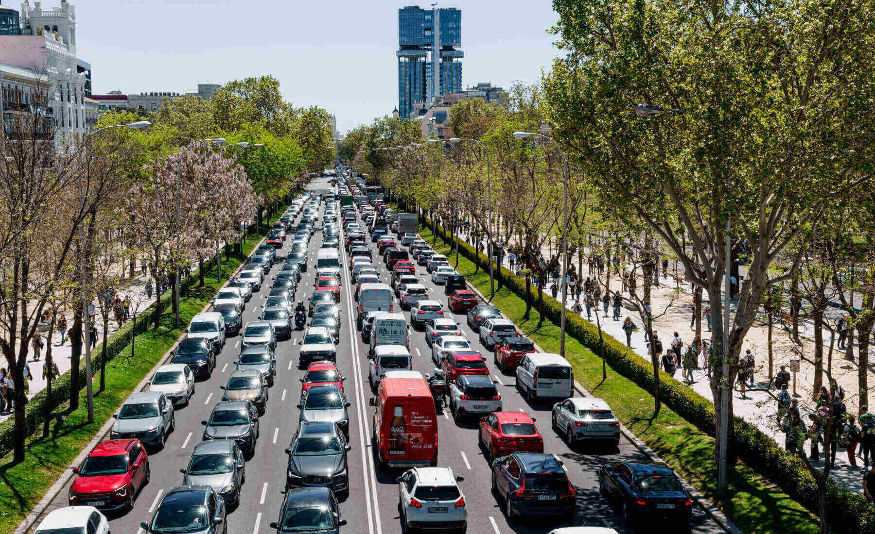 apagon masivo atascos