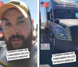 camionero español en estados unidos