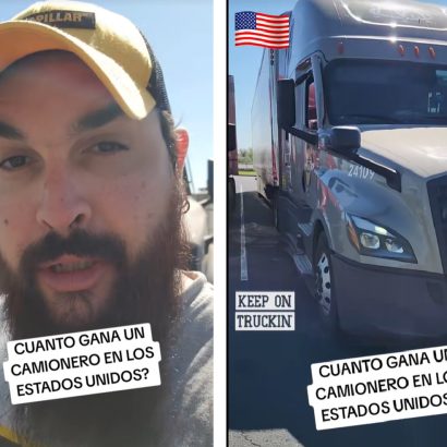 Es español y trabaja como camionero en Estados Unidos: revela lo que gana y la gente no se lo puede creer
