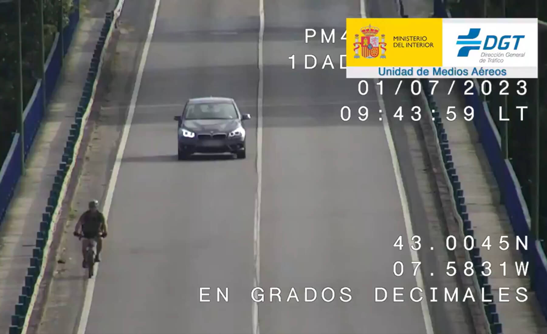 dgt ciclista conductor