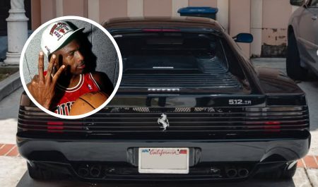 ferrari Michael jordan