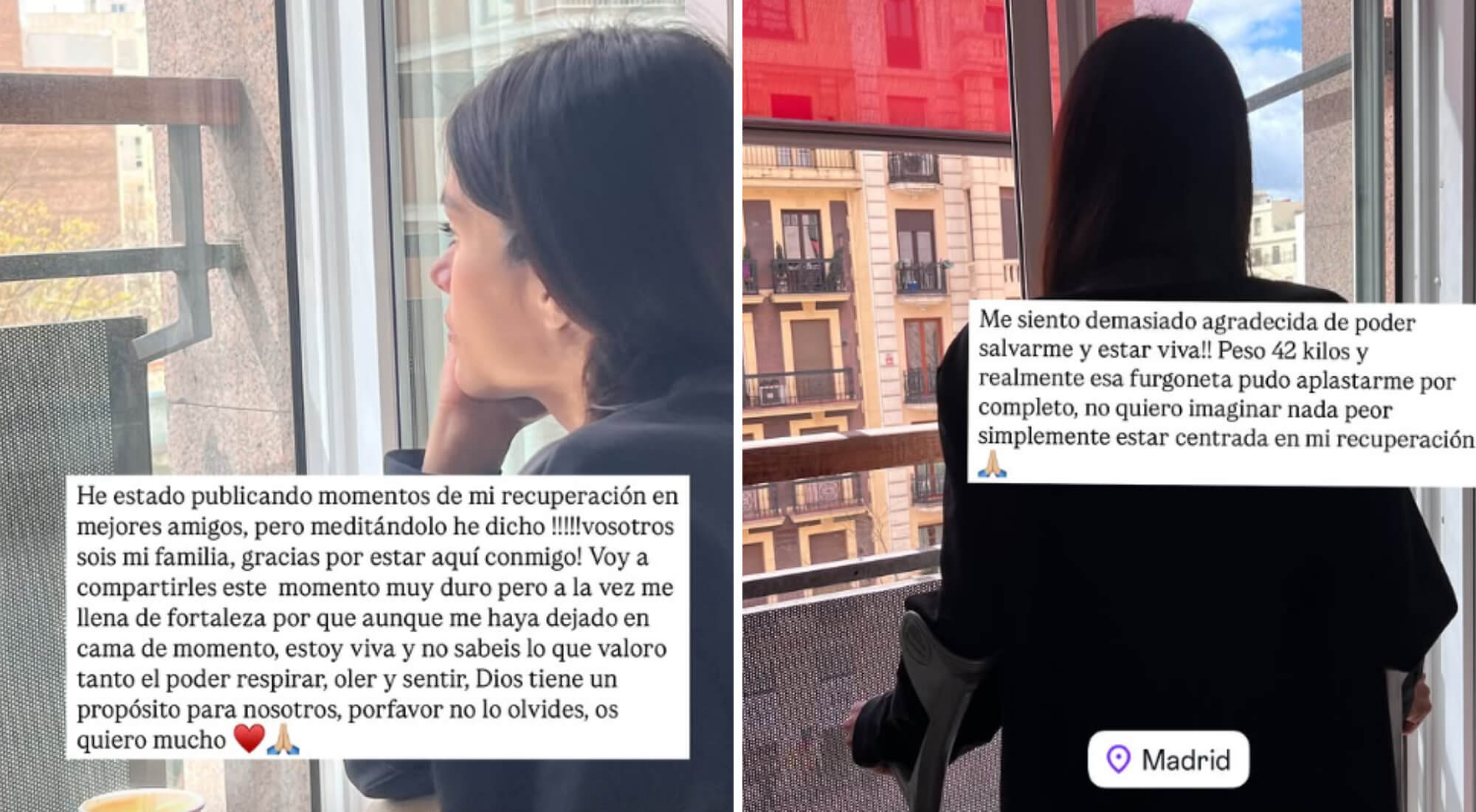 miriam saavedra accidente