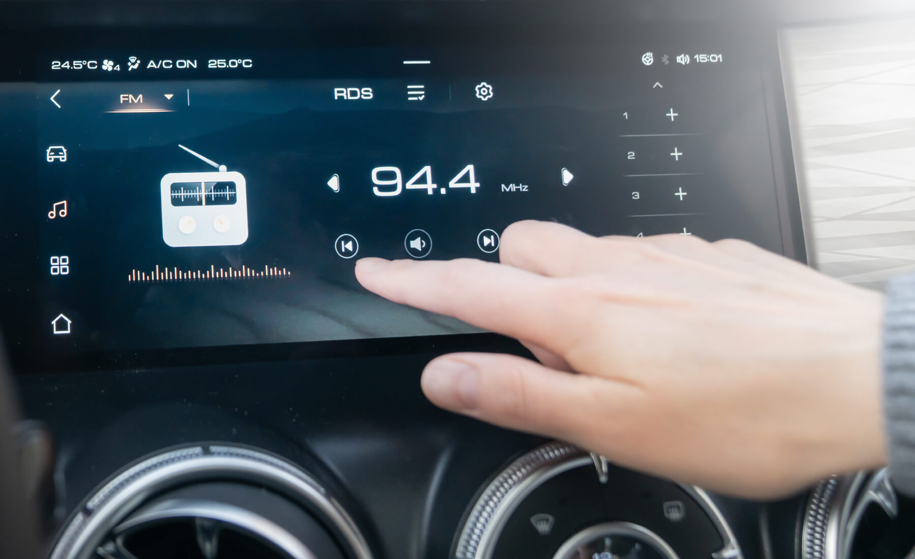 radio afecta bateria coche