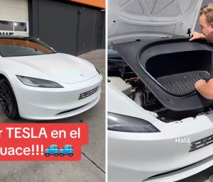 tesla desguace hueco delantero