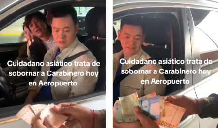 viral soborno conductor policía chile