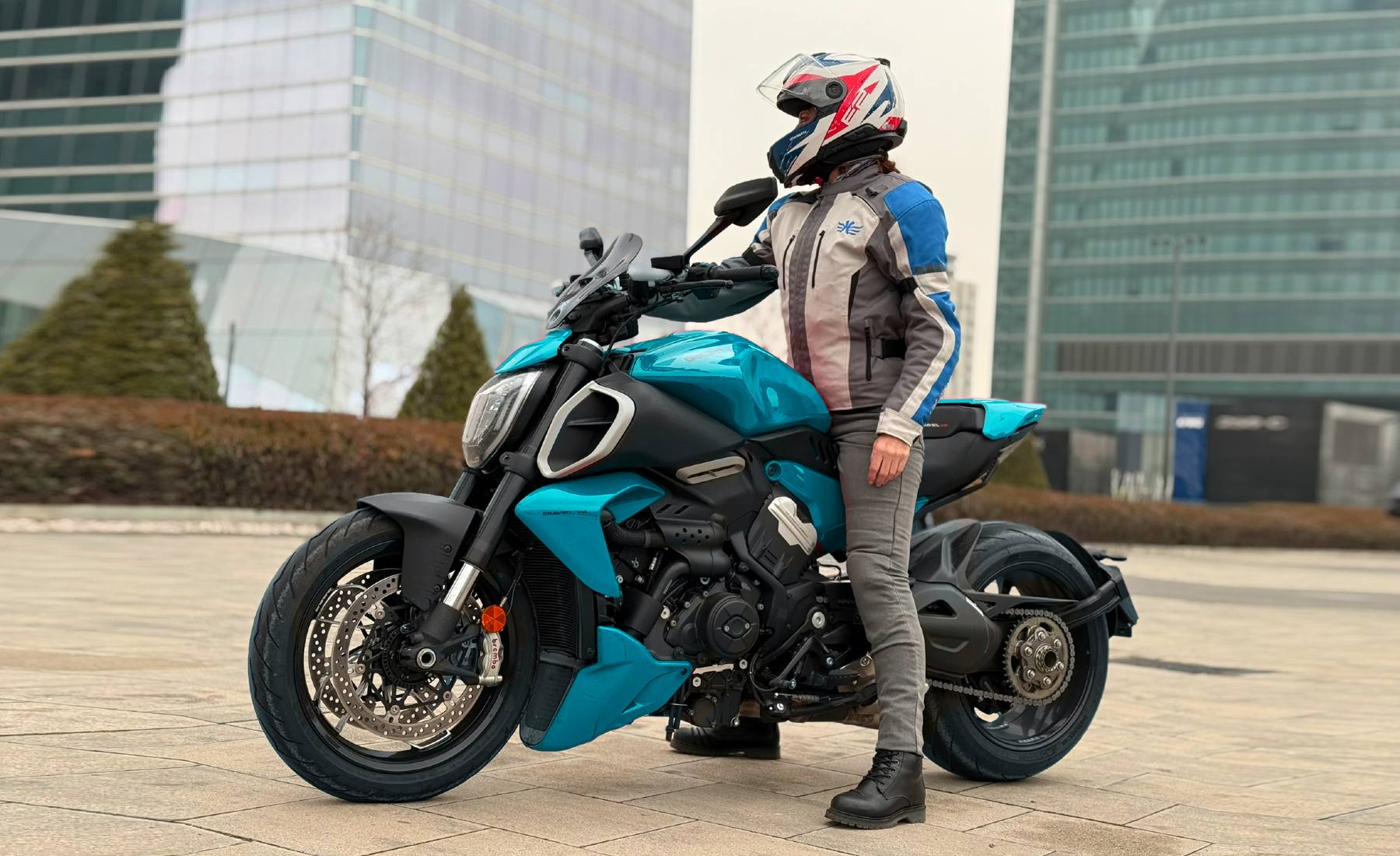 Chaqueta para moto Backjacket