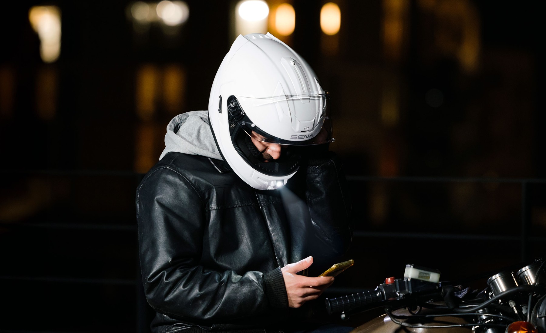 Casco Sena Phantom IA