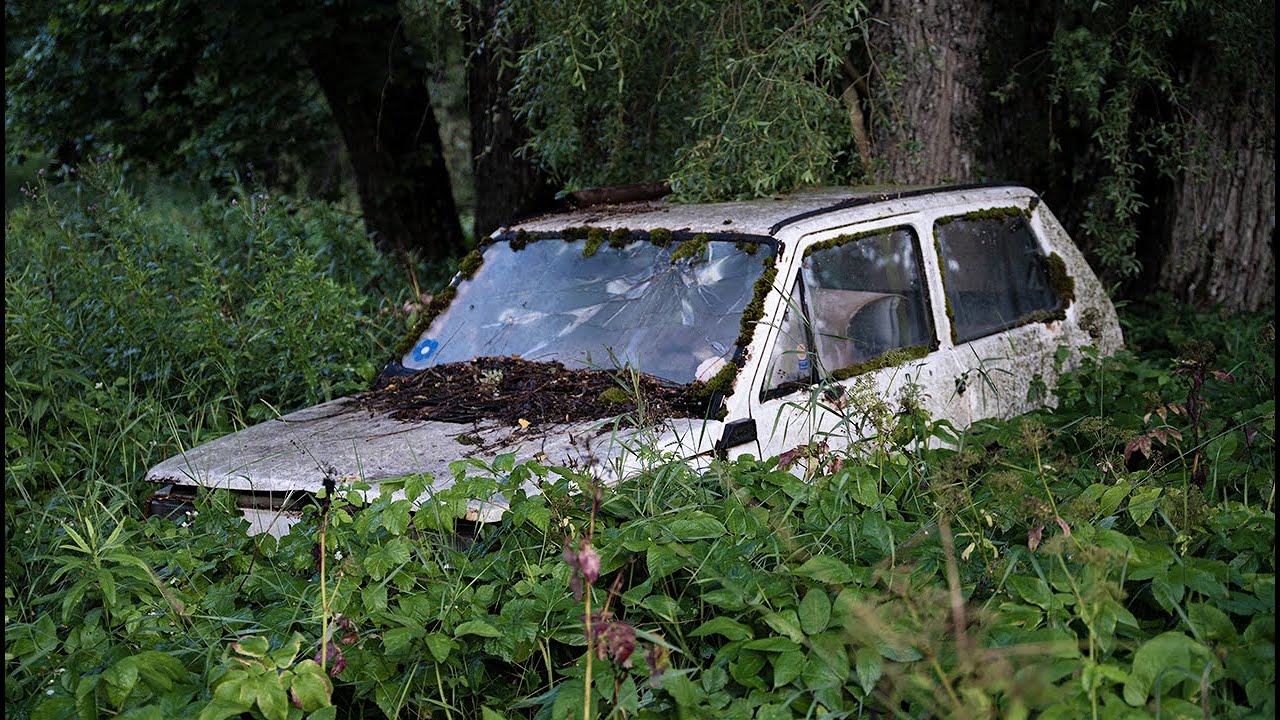 fiat panda abandonado
