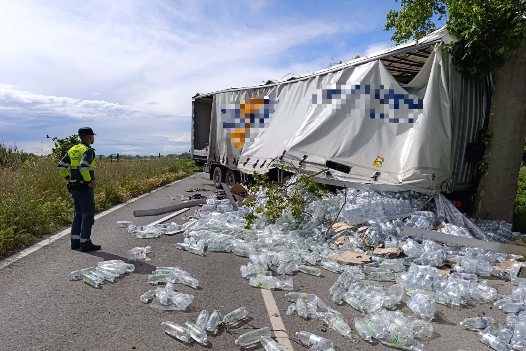 camion botellas gaseosa