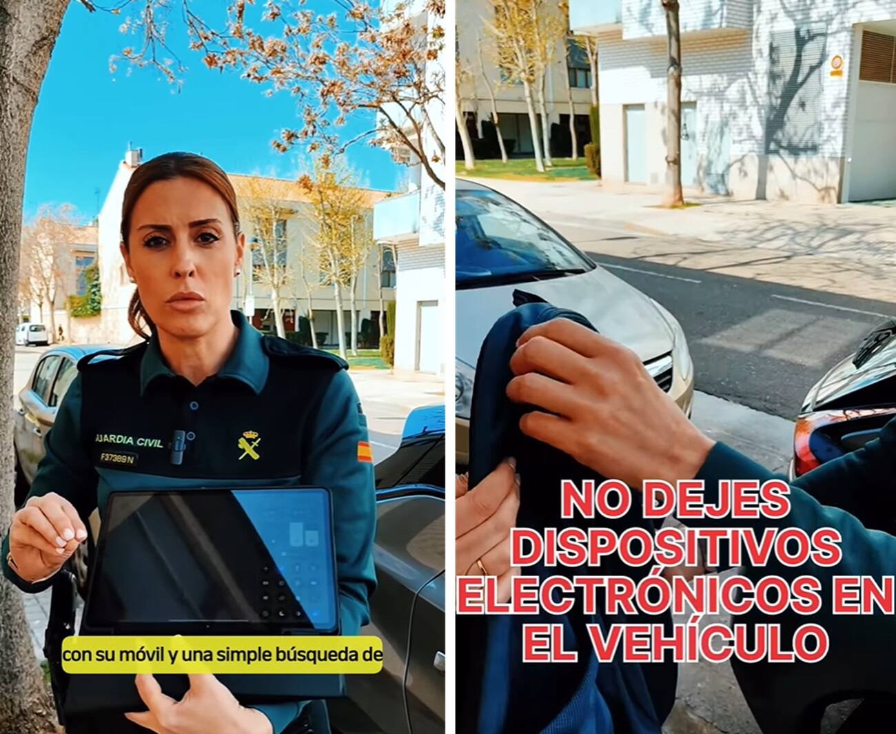 guardia civil coche robo