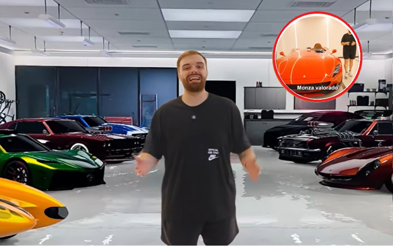 ibai llanos gta coches de lujo