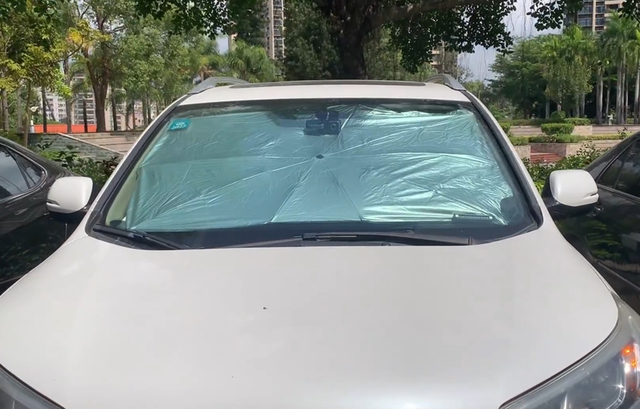 parasol paraguas coche