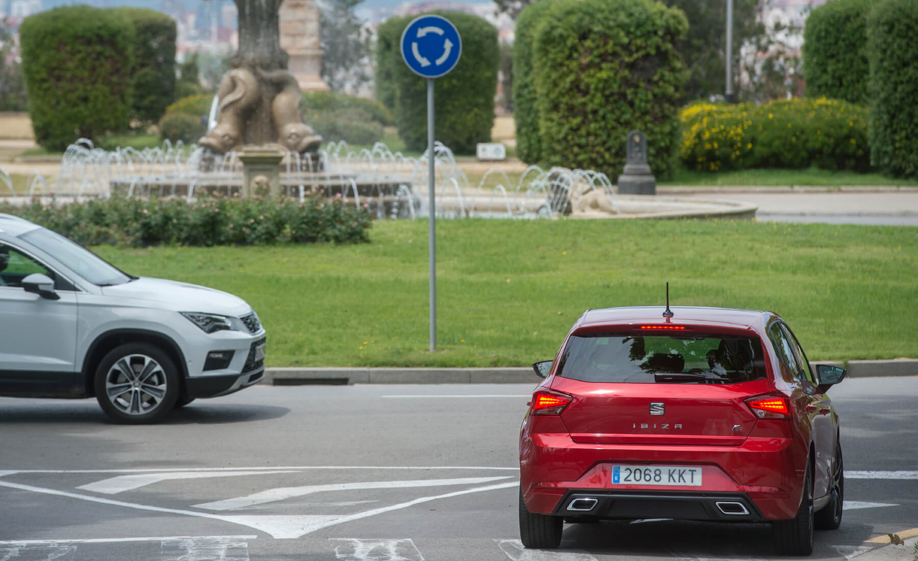 rotonda intermitentes