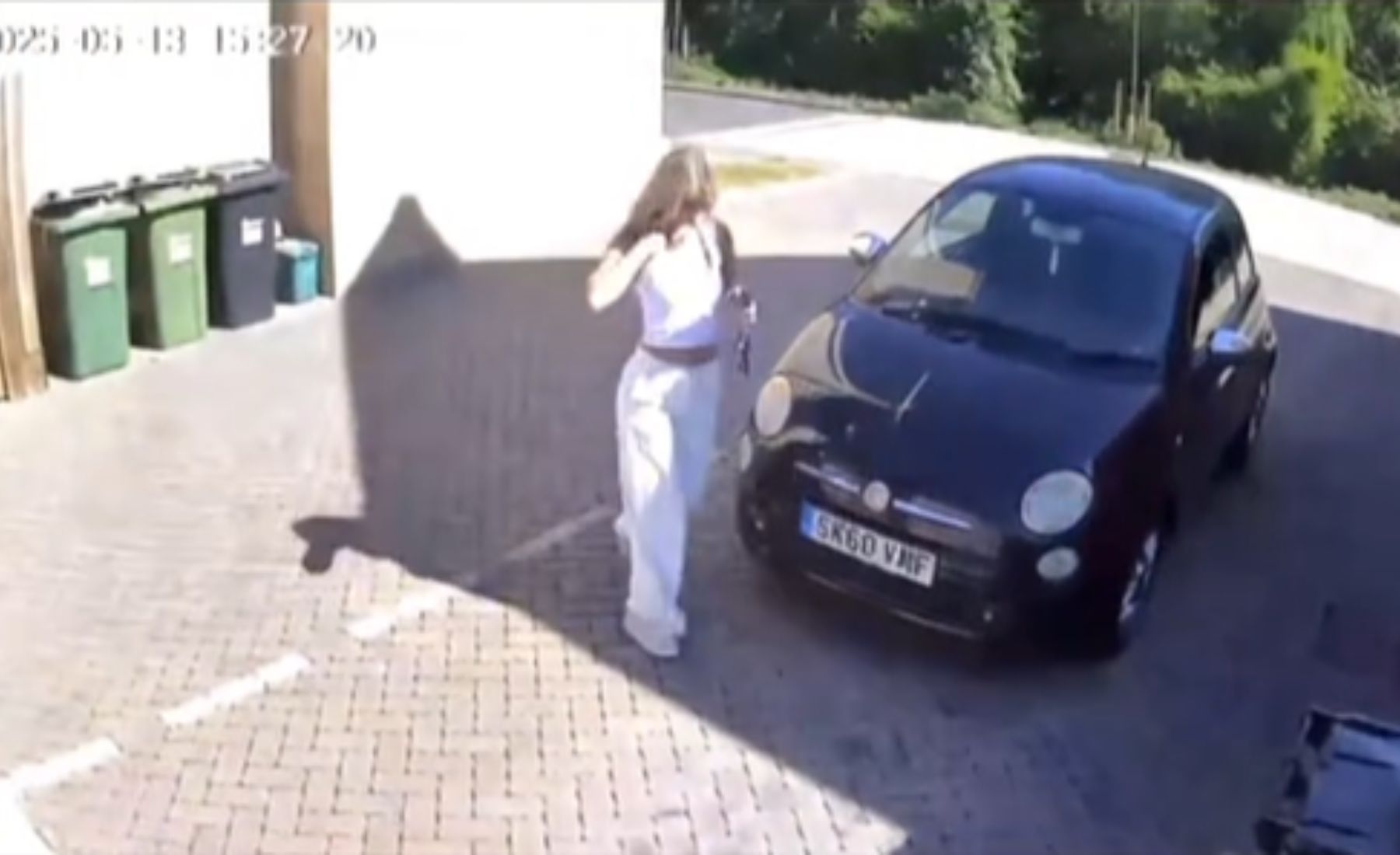 coche aparcado desaparecio