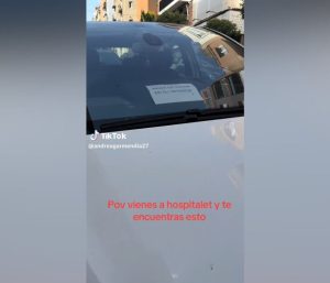 Carteles robos Barcelona