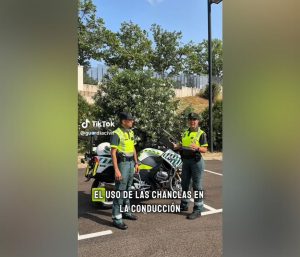 Chanclas Guardia Civil