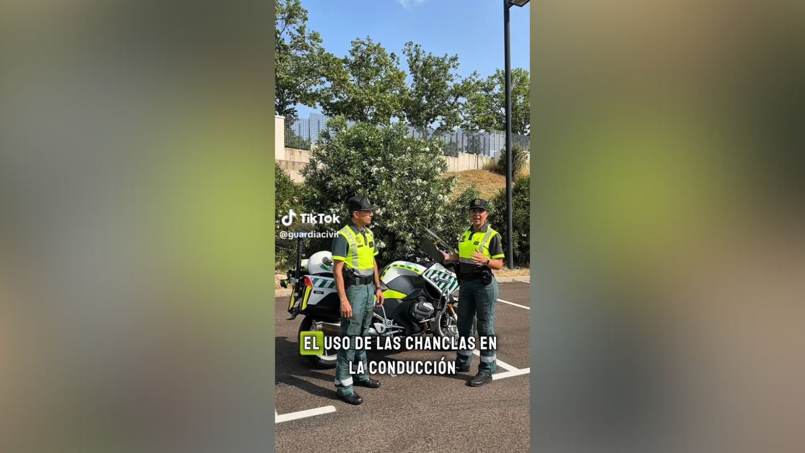 Chanclas Guardia Civil