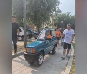 Fiat Panda estrecho
