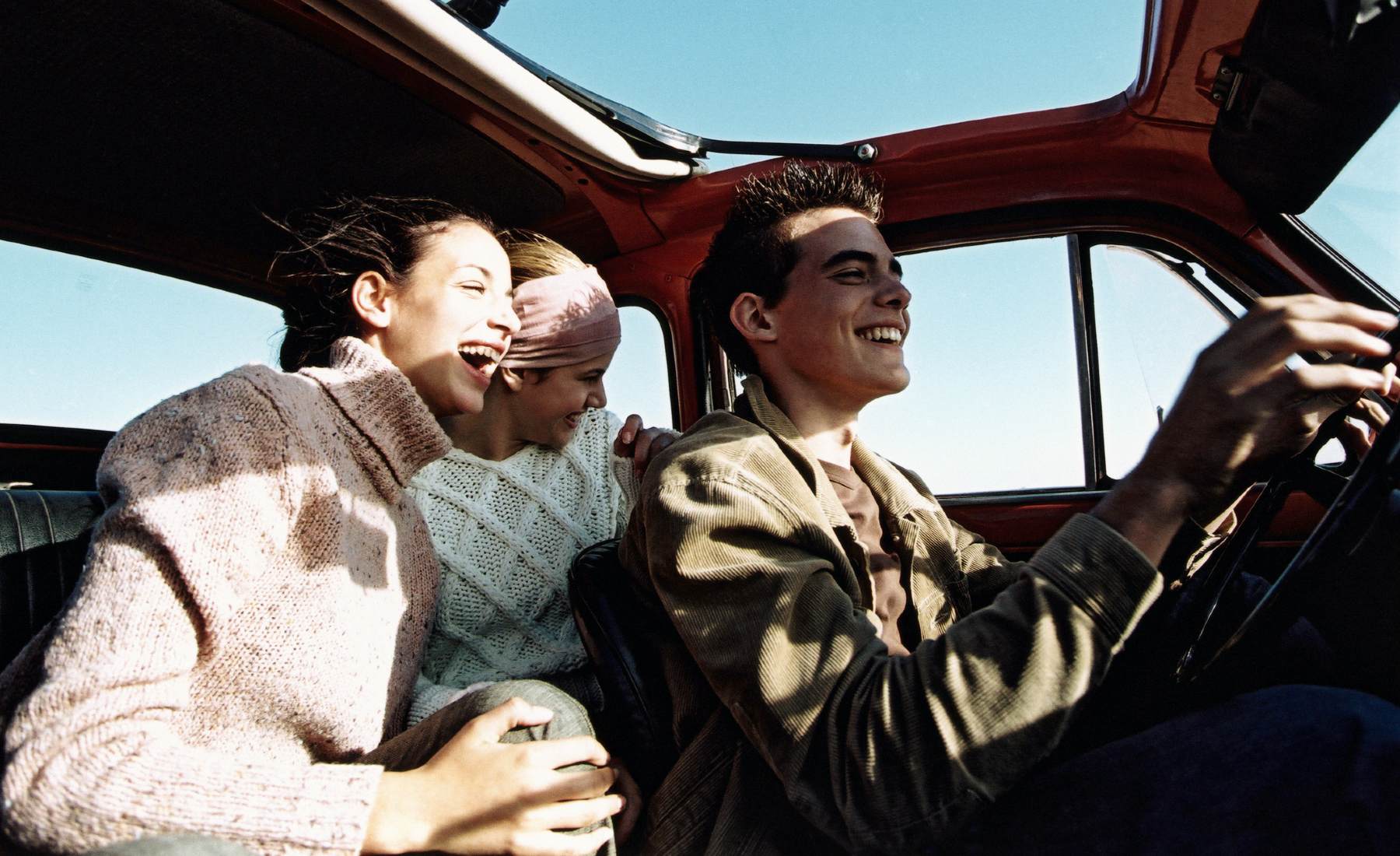 Sin cinturón de seguridad