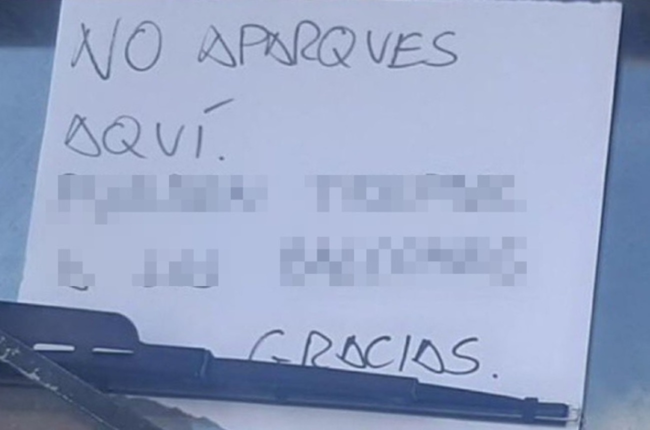 nota aparcamiento barcelona