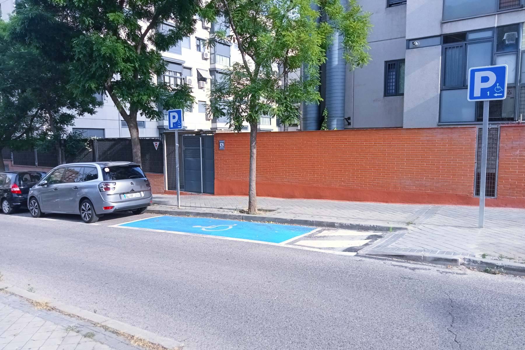 plaza movilidad reducida