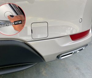 tapa secreta del coche