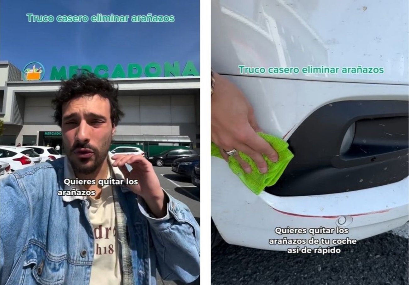 truco casero quitar arañazos coche mercadona