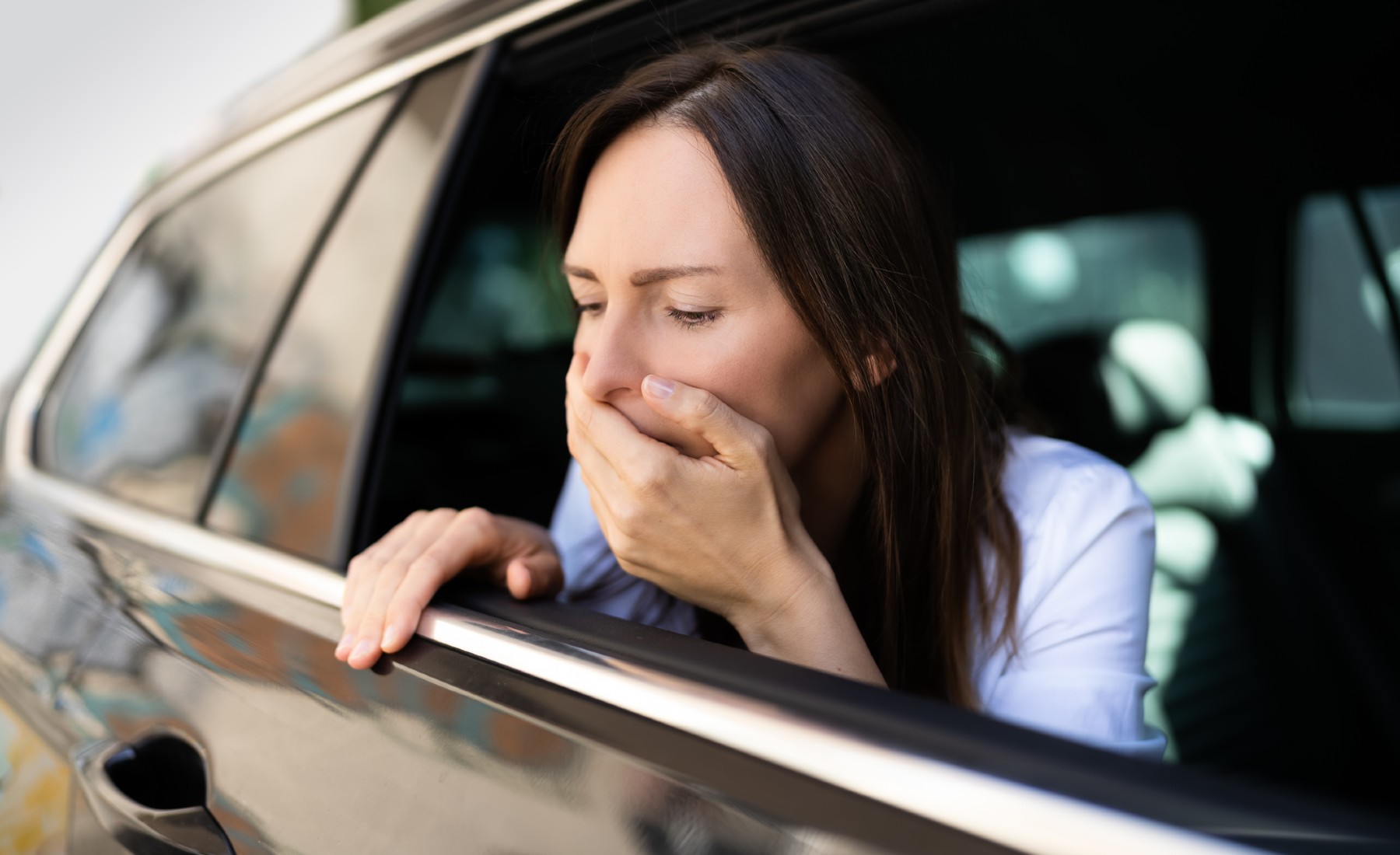 marearse en el coche