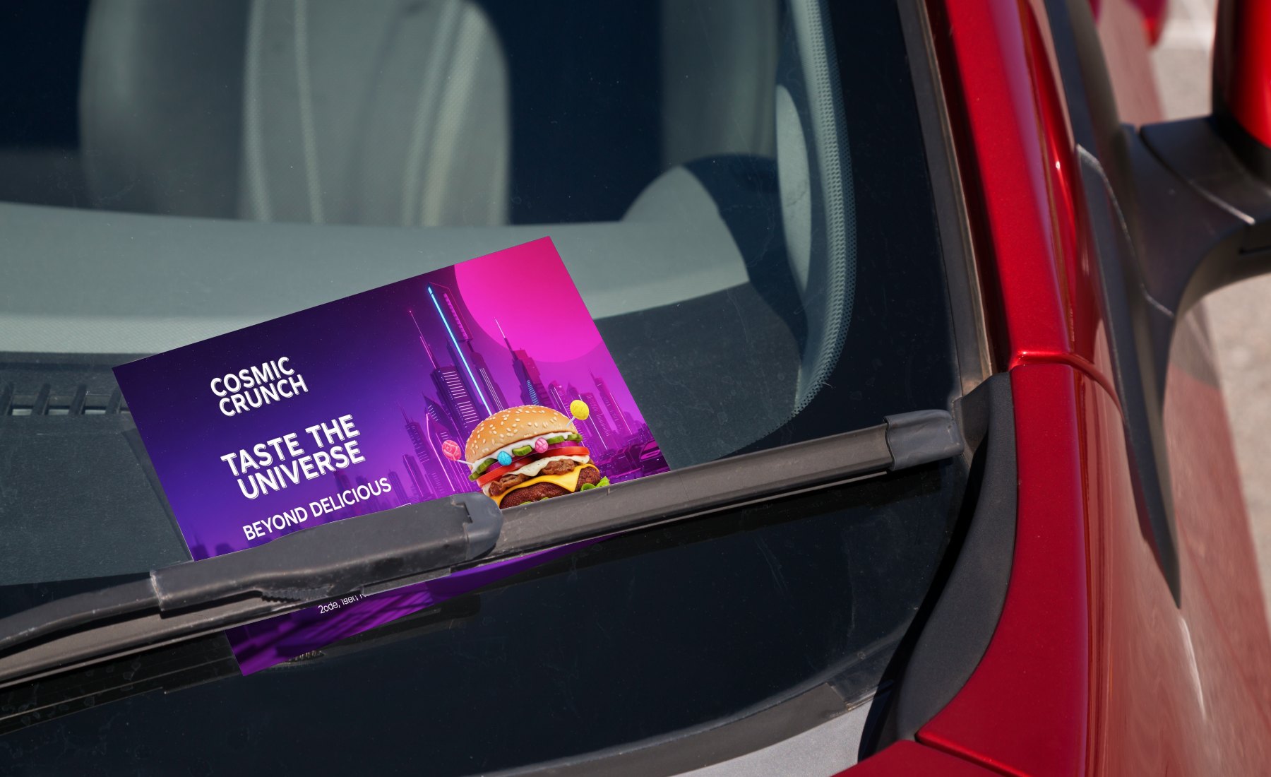 Publicidad parabrisas coche