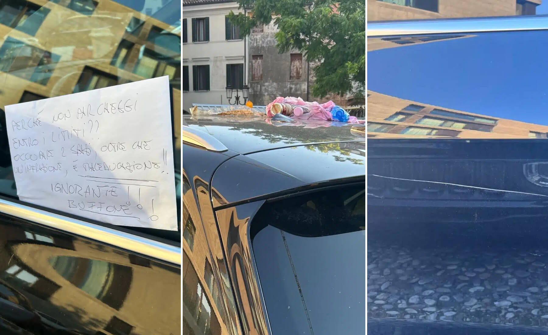 audi q5 mal aparcado