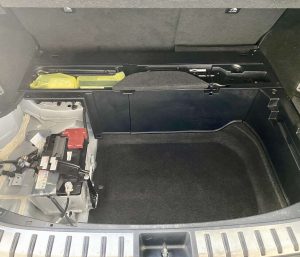 Batería en maletero