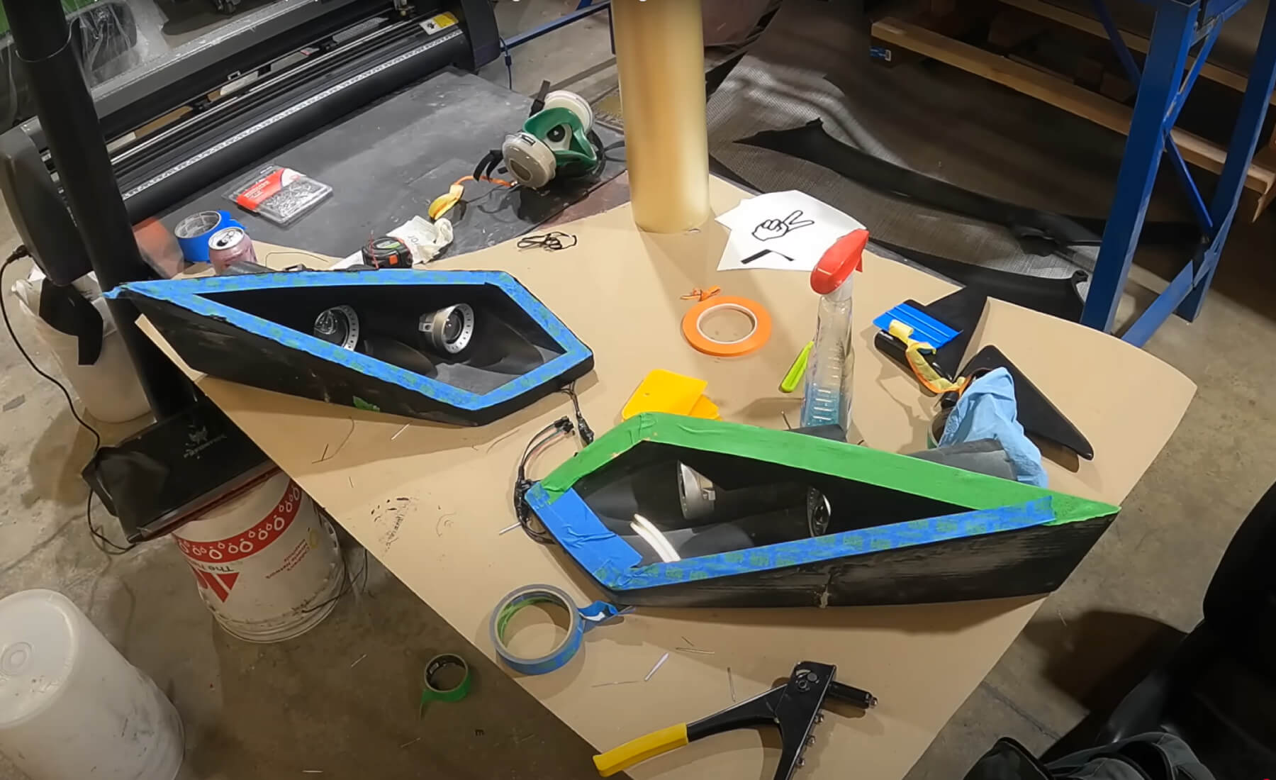 faros impresos 3d lamborghini