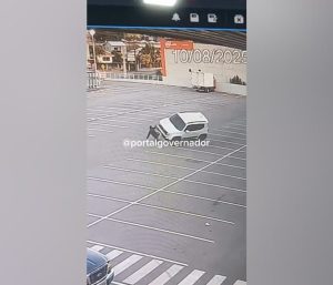 Atropello motorista supermercado