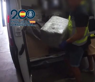 Furgoneta hachís Huelva