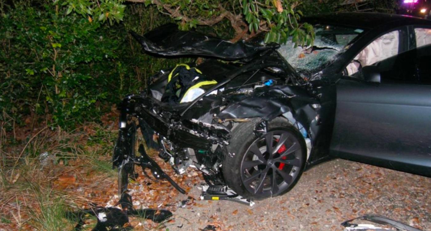 accidente Tesla