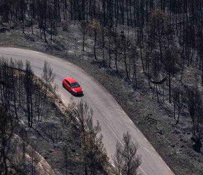 carretera incendios