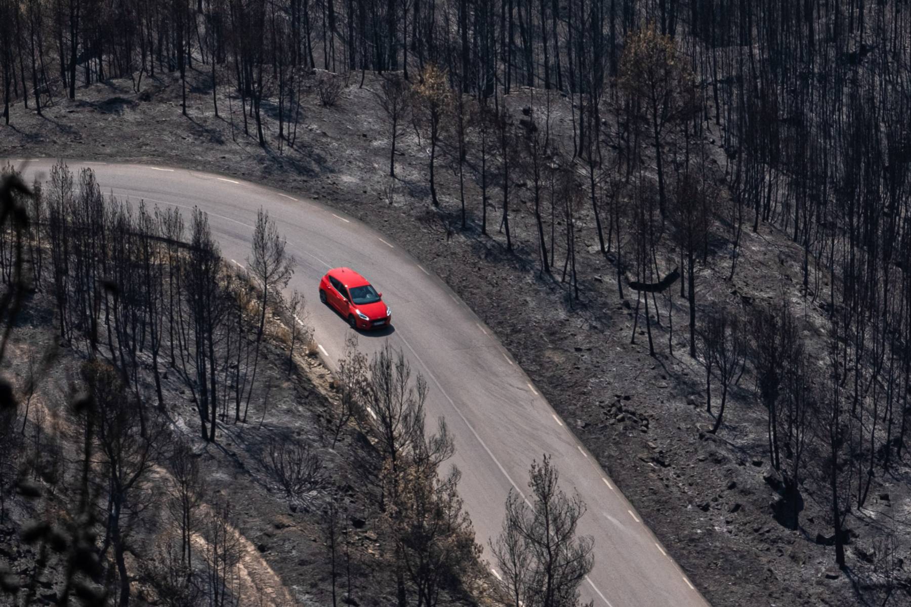 carretera incendios