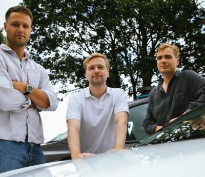 Harry Fox, Connor Selwood y Hugh Leckie