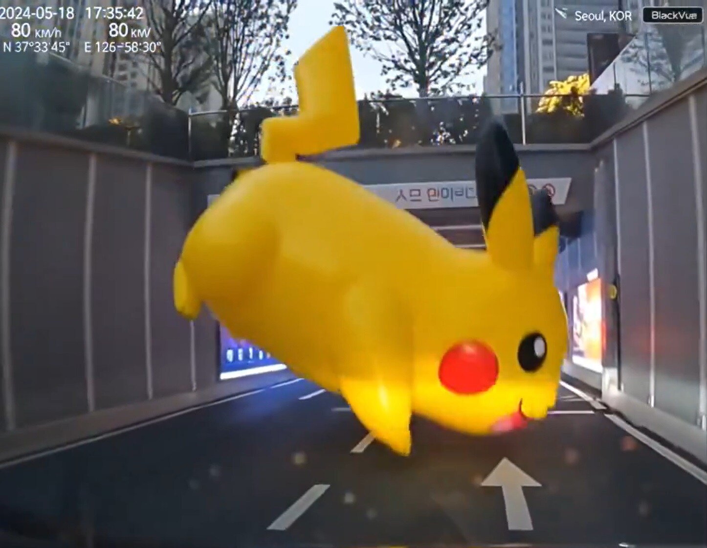 pikachu en la ruta