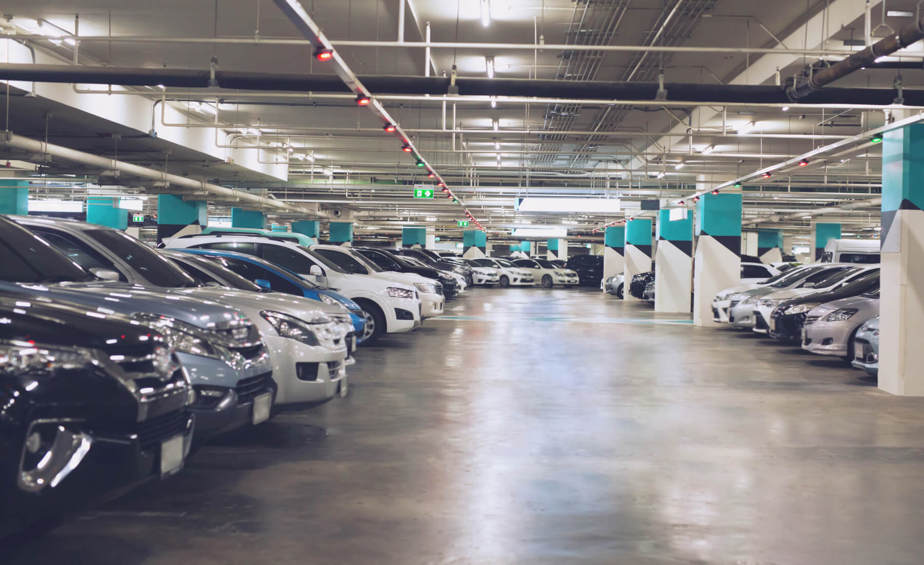 aparcamiento centro comercial