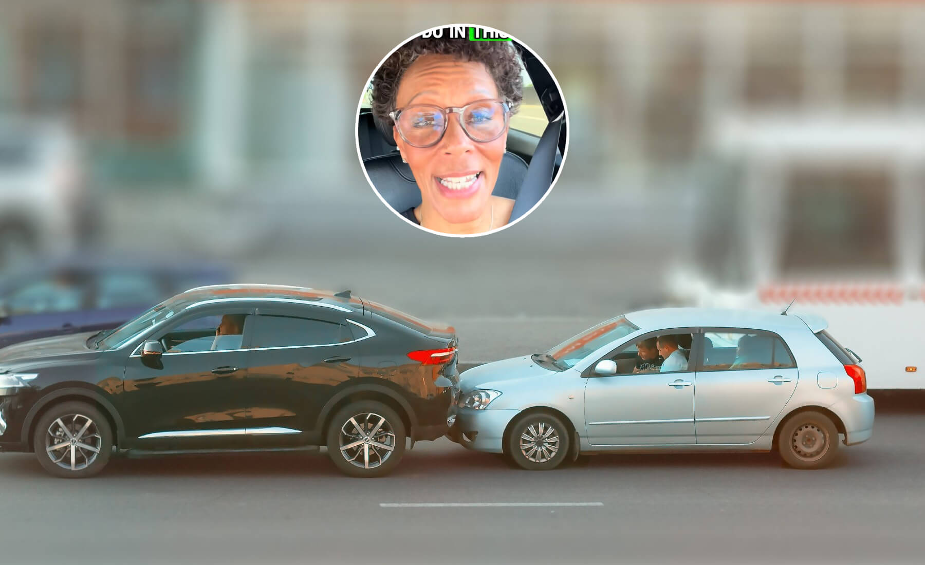 que hacer coche se pega por detras