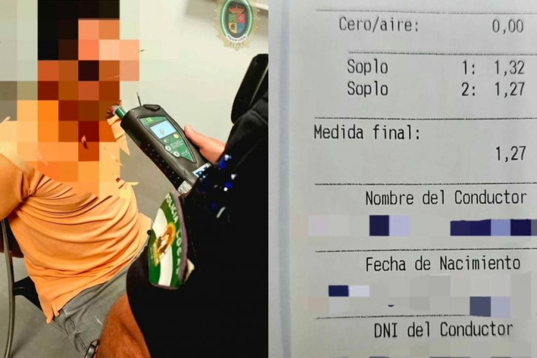 alcoholemia San Juan de Aznalfarache