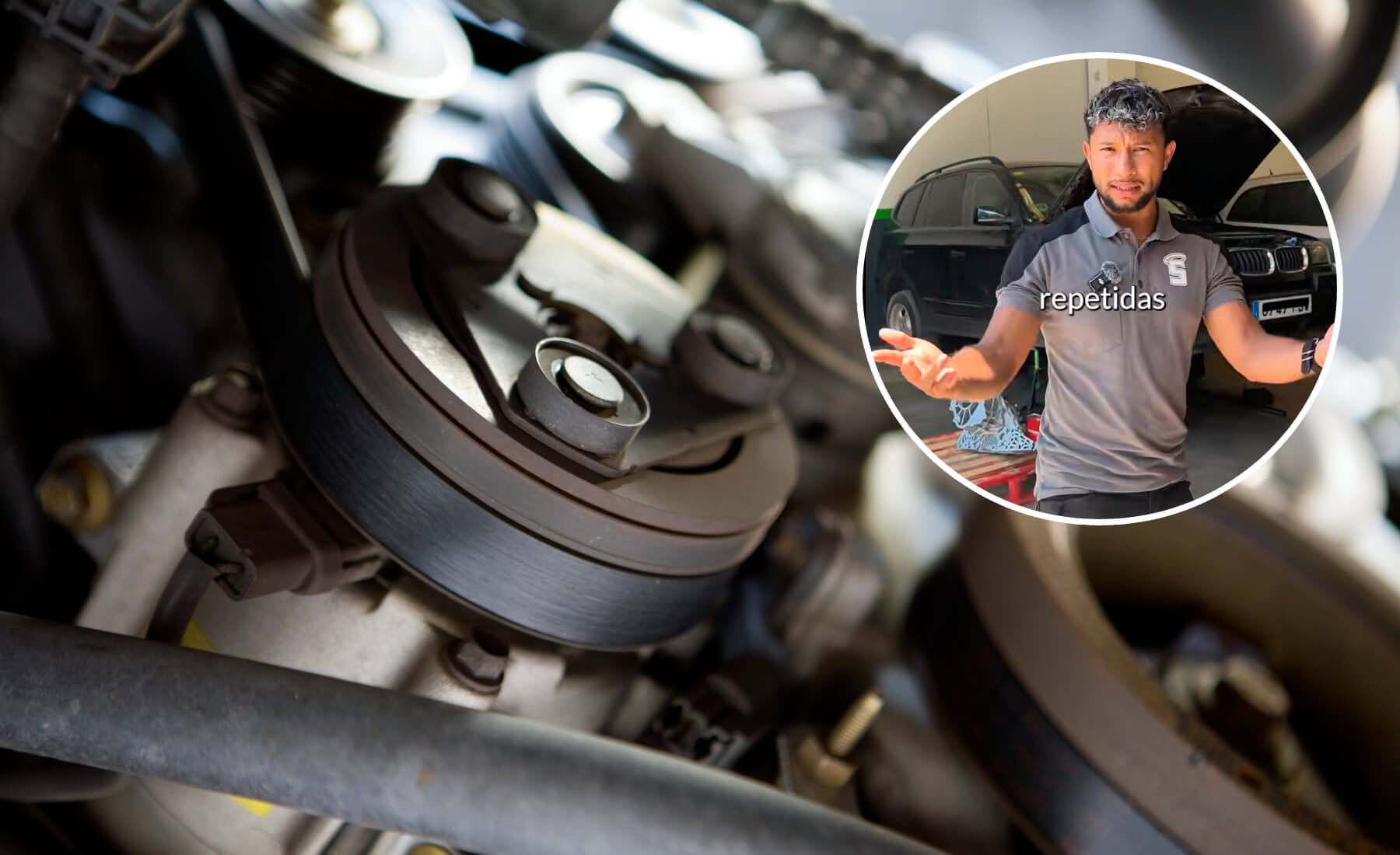 start stop correa auxiliar accesorios