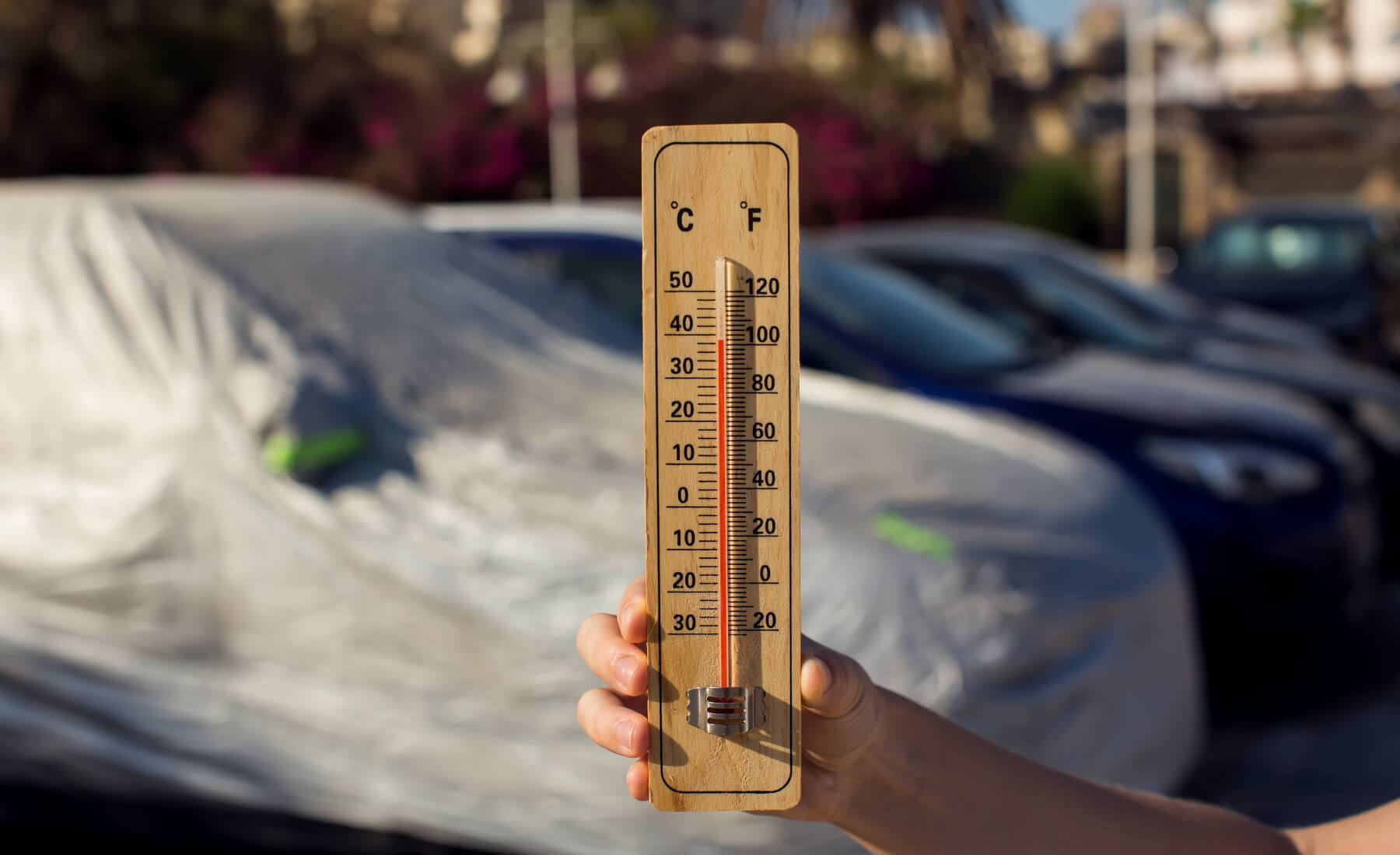 termometro temperatura coche