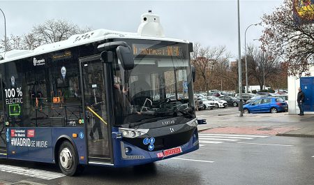 Autobús autónomo Leganés