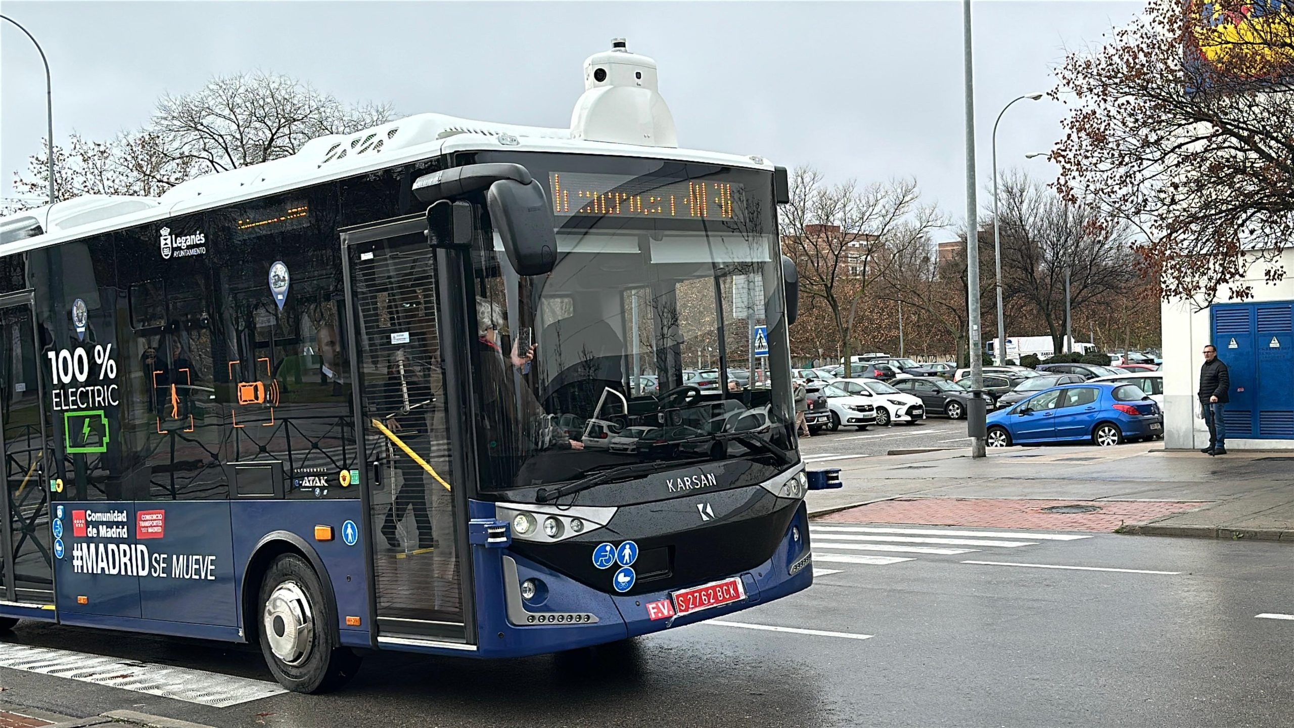 Autobús autónomo Leganés