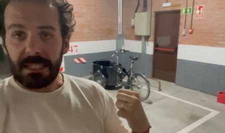 Bicicleta plaza de garaje