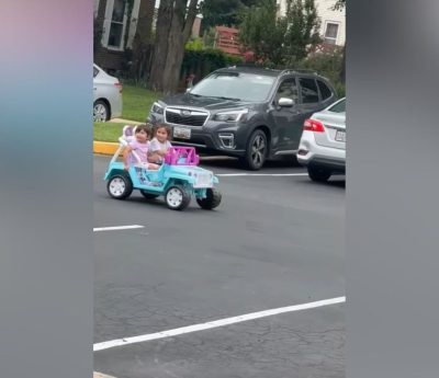 Derrape niñas coche de juguete