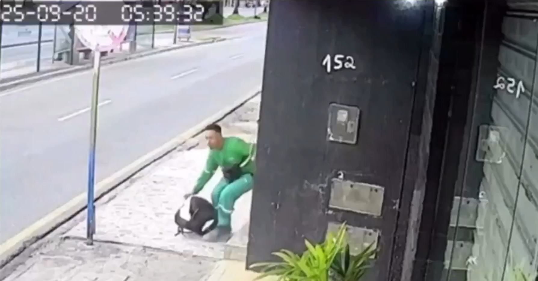 Reacción atropello brasileño